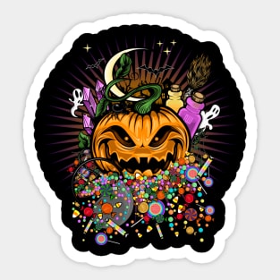 Halloween Treats Sticker